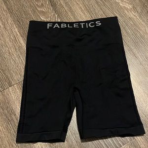 Fabletics Black Biker Shorts